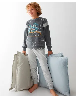 Pijama Niño M/L Tundosado Future